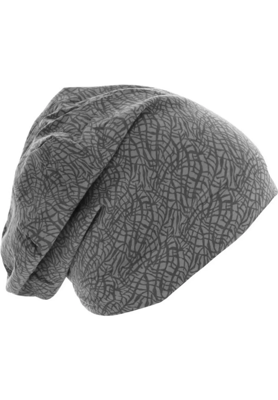 MSTRDS Beanie MSTRDS Accessoires Printed Jersey Beanie (1-St)