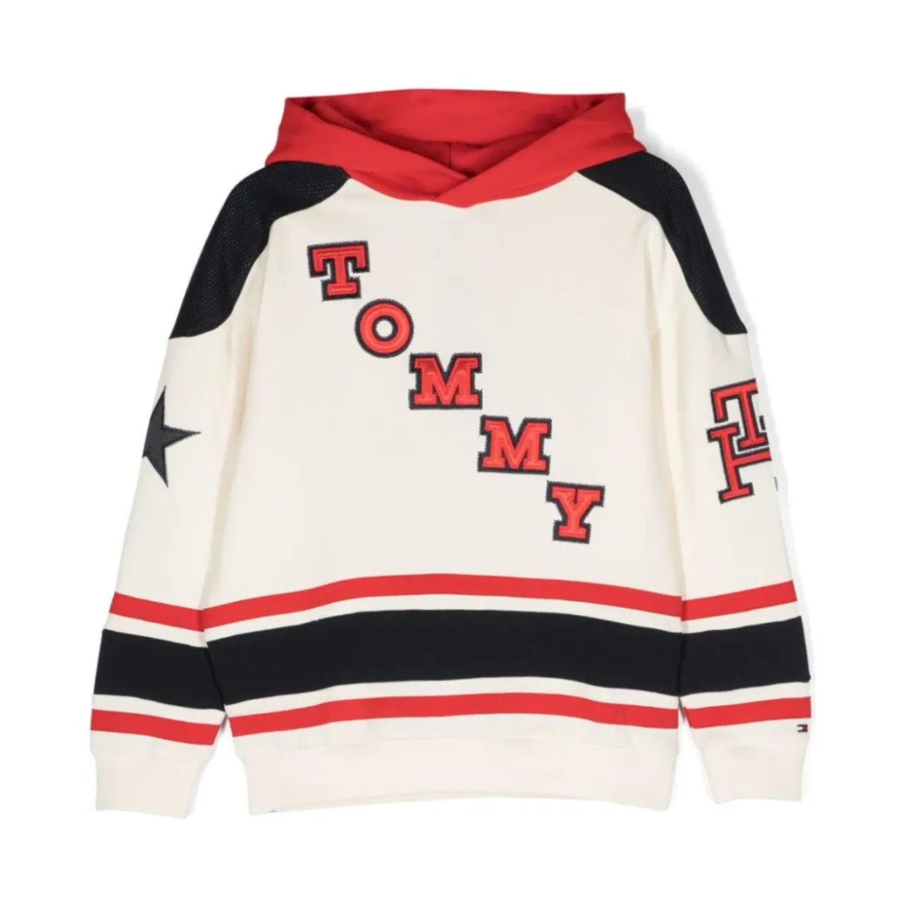 MultiColour Sweaters mit Logo Patches Tommy Hilfiger