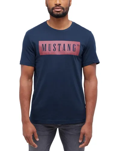 MUSTANG Herren T-Shirt Austin - Regular Fit S-3XL Weiss