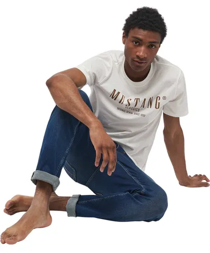 Mustang Straight Jeans Washington in Dunkel