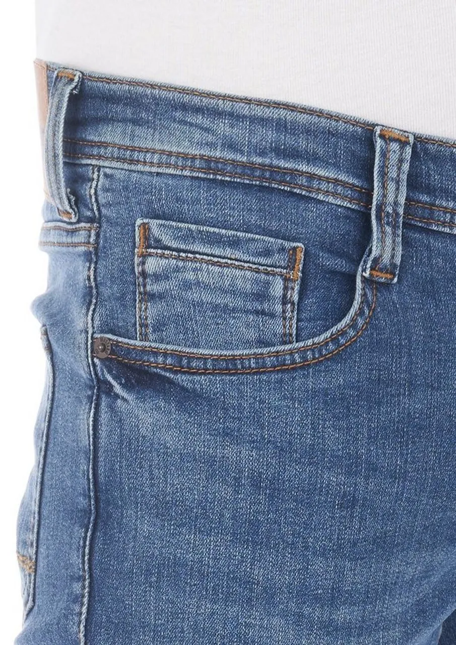MUSTANG Tapered-fit-Jeans Herren Jeanshose Oregon Tapered Fit Denim Hose mit Stretch