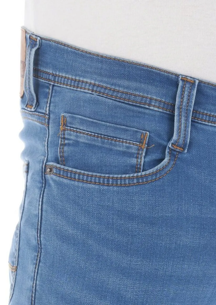 MUSTANG Tapered-fit-Jeans Herren Jeanshose Real X Oregon Tapered K Slim Fit Denim Hose mit Stretch