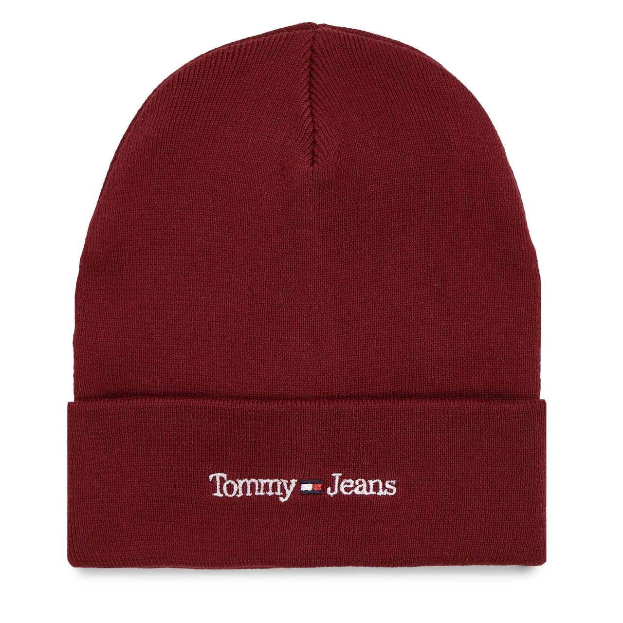 Mütze Tommy Jeans Tjm Sport Beanie AM0AM11016 Rouge XJS