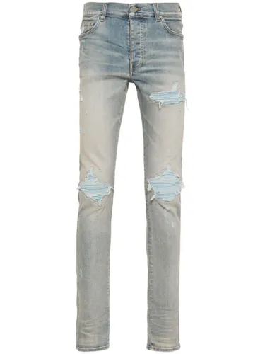 MX1 Suede Skinny-Jeans