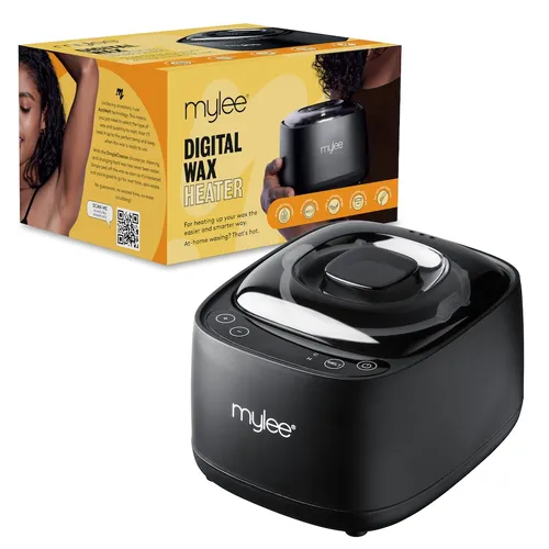 Mylee - Digitaler Wachswärmer mit Silikonbehälter für Hart- & Weichwachs Rasierer & Enthaarungstools