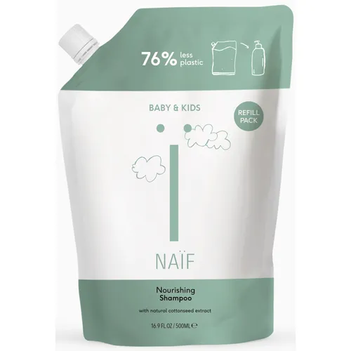 NAÏF Baby & Kids Nourishing Shampoo Refill Pack 500 ml
