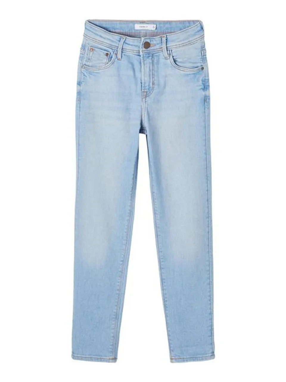 Name It 5-Pocket-Jeans Name It Mädchen klassische Jeans aus Bio-Baumwolle