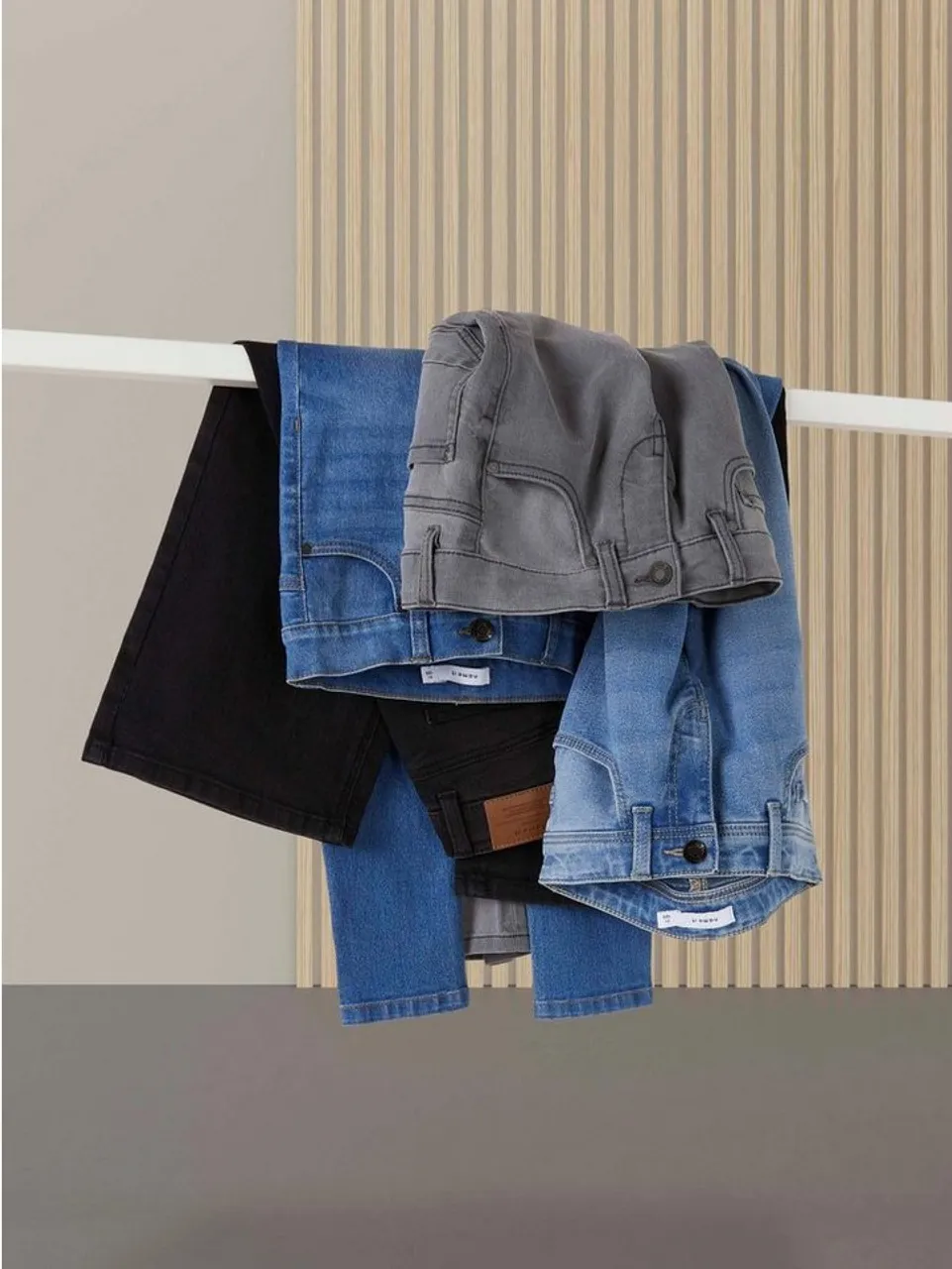 Name It Regular-fit-Jeans Skinny Fit Jeans mit Gummizug NKFPOLLY 5752 in Blau