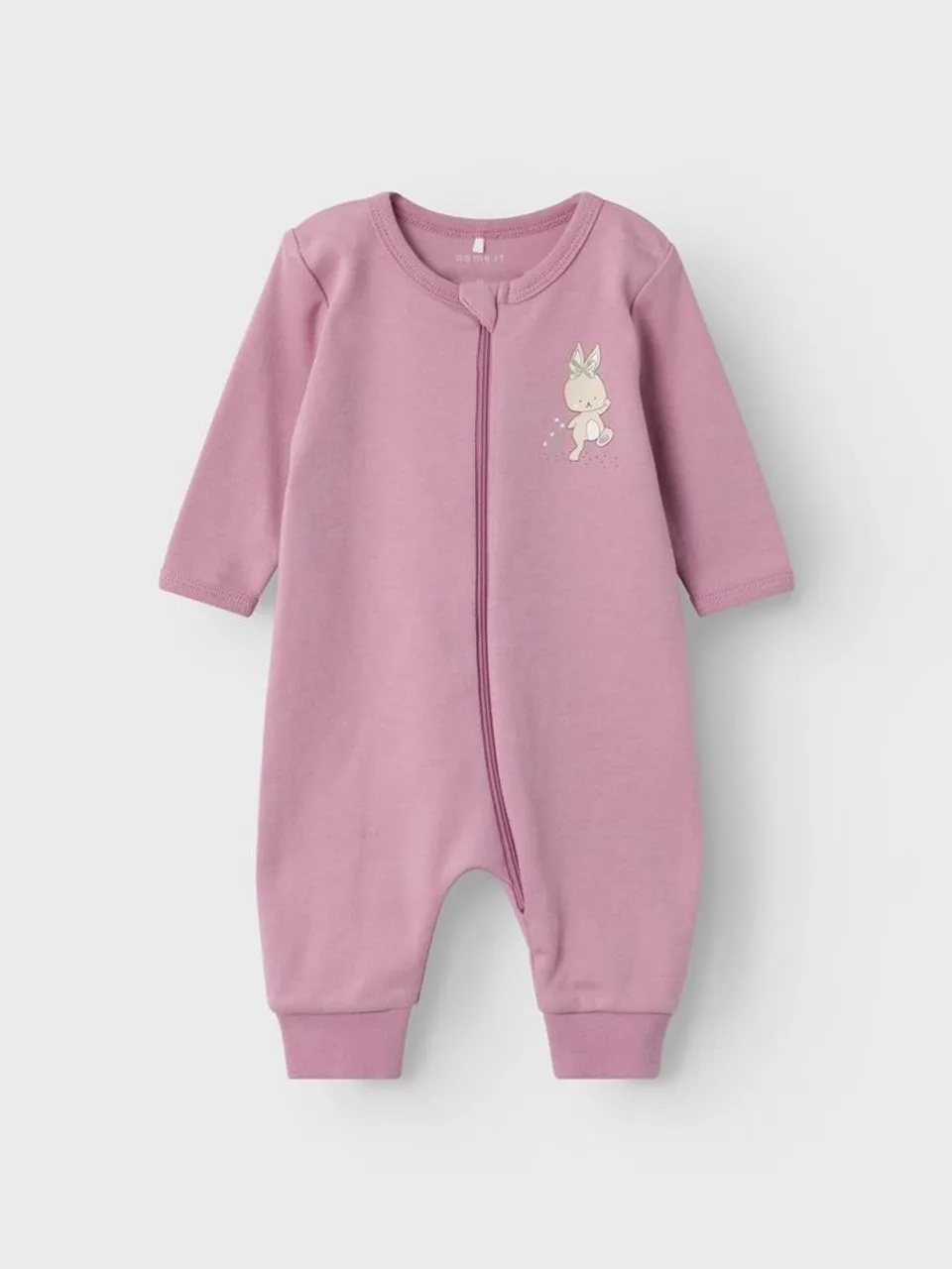 Name It Schlafoverall NBFNIGHTSUIT ZIP ORCHID HAZE RABBIT
