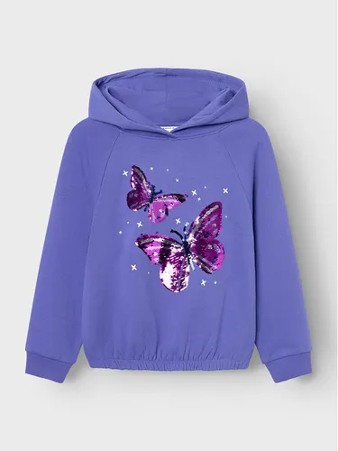 NAME IT Sweatshirt 13219959 Violett Regular Fit