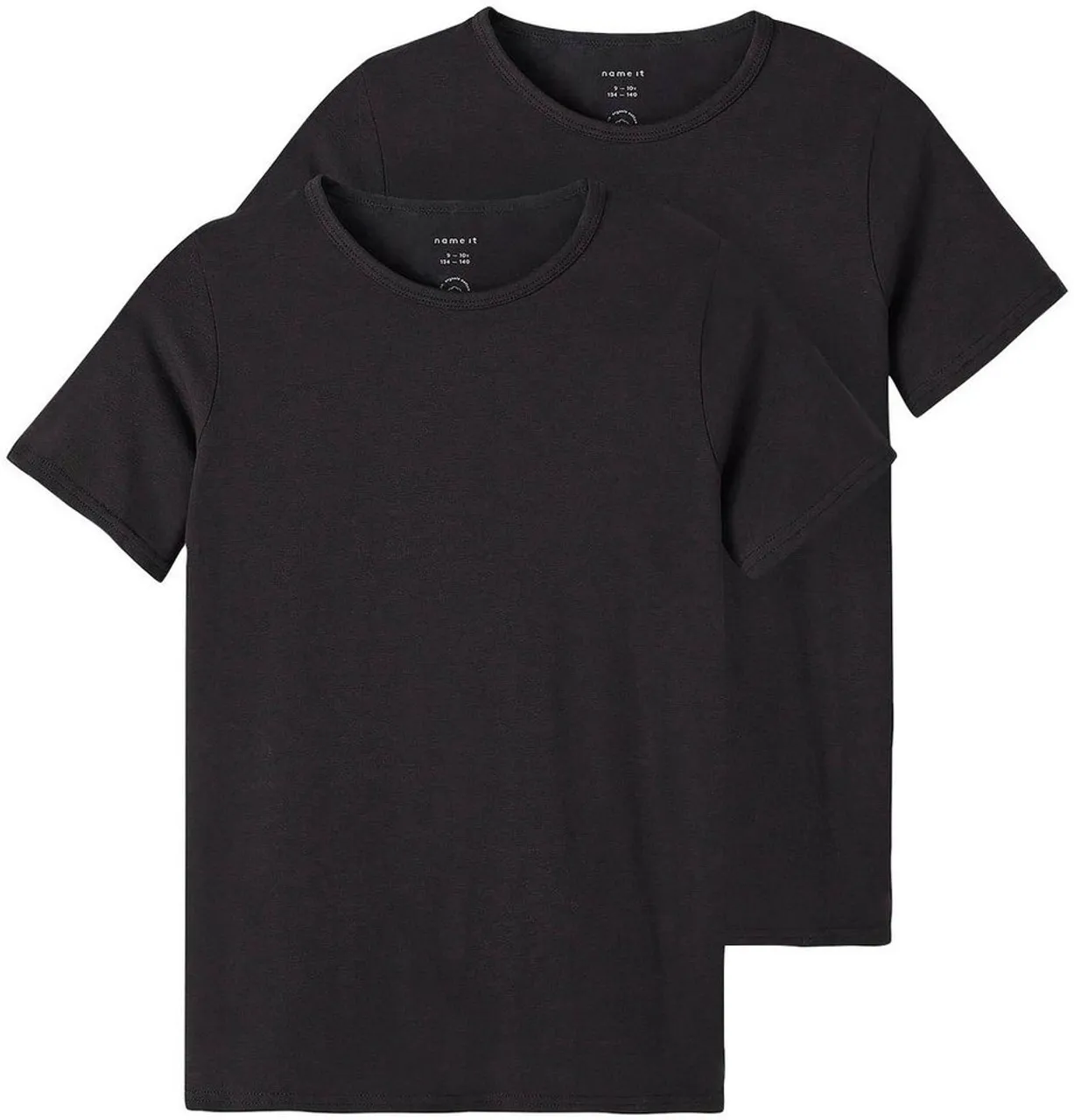 Name It T-Shirt NKMT-SHIRT SLIM 2P NOOS (Packung, 2-tlg., 2er-Pack)