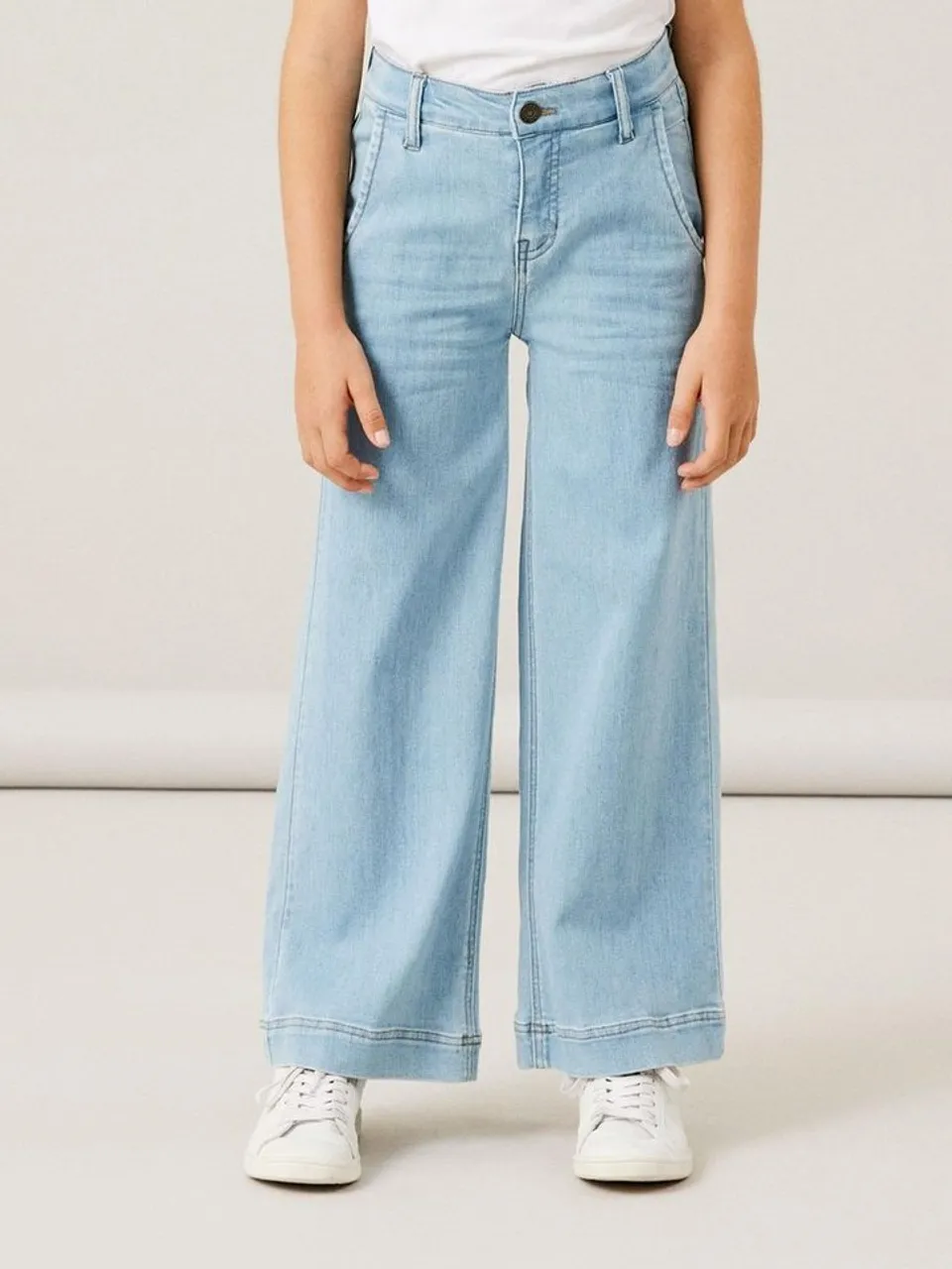 Name It Weite Jeans Bella (1-tlg) Plain/ohne Details