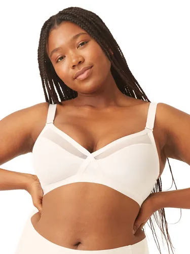 Naturana Womens 5337 Moulded Soft Cup Bra White 38B