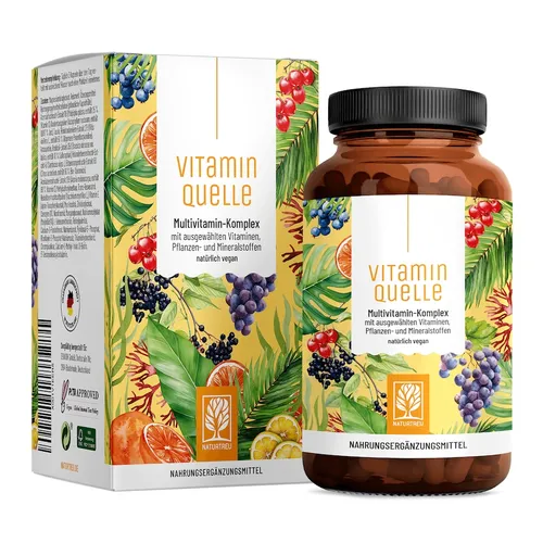 Naturtreu - Multivitamin-Komplex mit Vitaminen, Pflanzen- und Mineralstoffen - Vitaminquelle - NATURTREU® 78 g