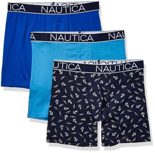 Nautica Herren 3-Pack Classic Underwear Cotton Stretch