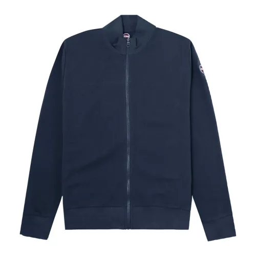 Navy Blue Zip Sweatshirt Colmar