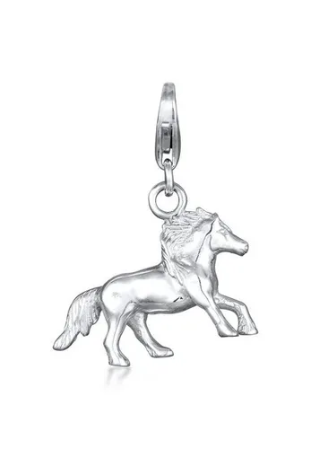 Nenalina Charm-Einhänger Pferd Tier Anhänger 925 Silber
