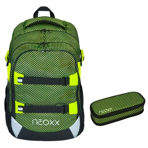 Neoxx Active Schulrucksack-Set 2tlg. All about Neon