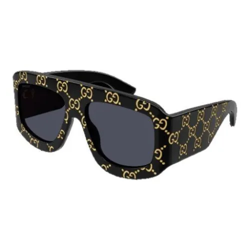 Neues Modell Sonnenbrille mit dekorativen goldfarbenen Akzenten Gucci