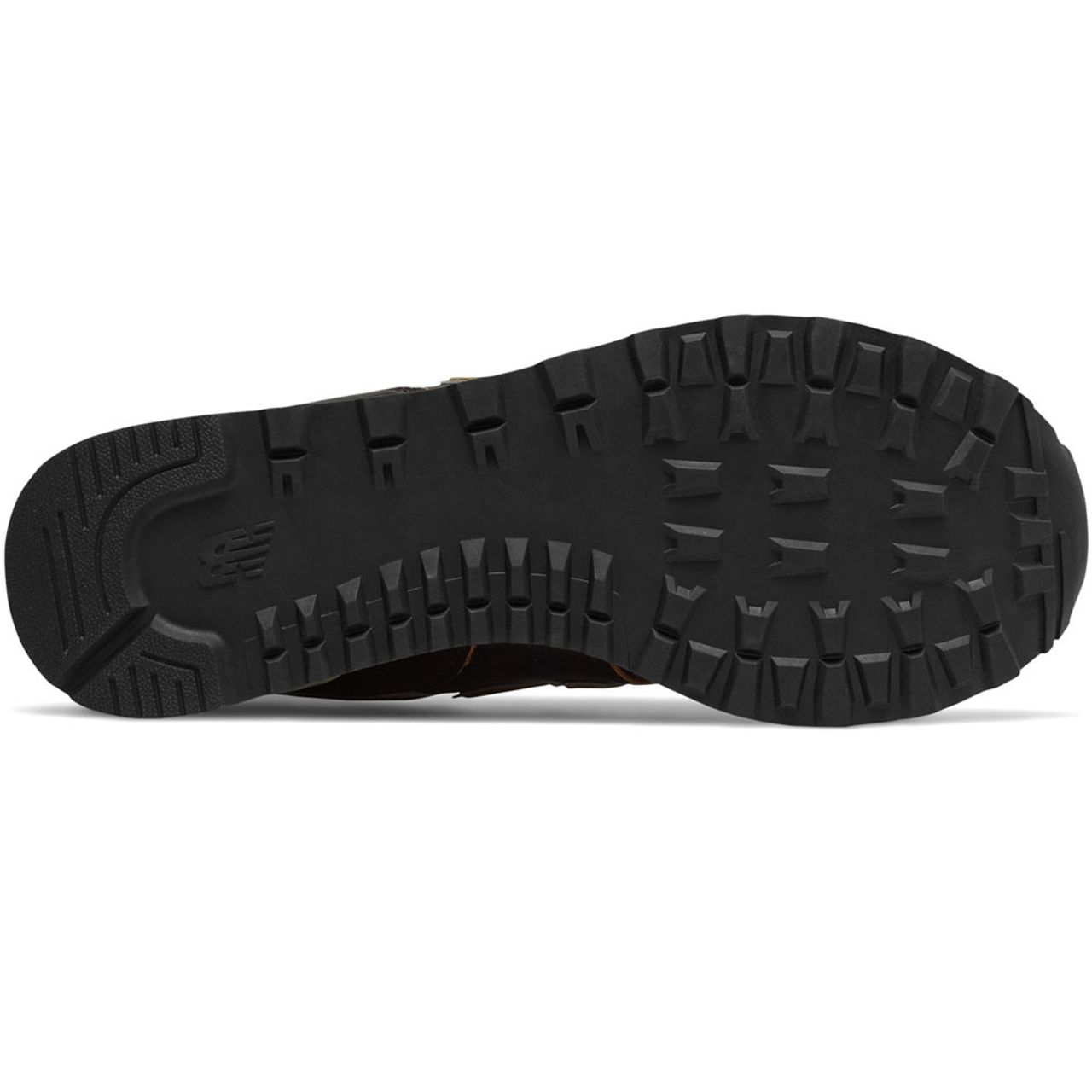 New Balance 574 Leather Herren-Sneaker Black