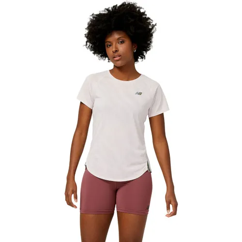 New Balance Q Speed Jacquard T-Shirt Damen