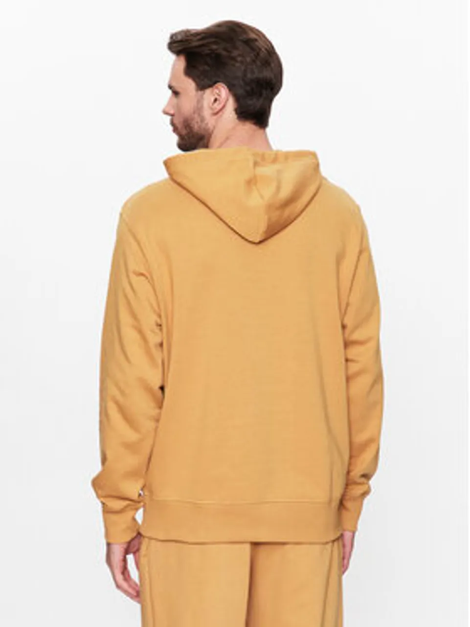 New Balance Sweatshirt MT31537 Orange Relaxed Fit