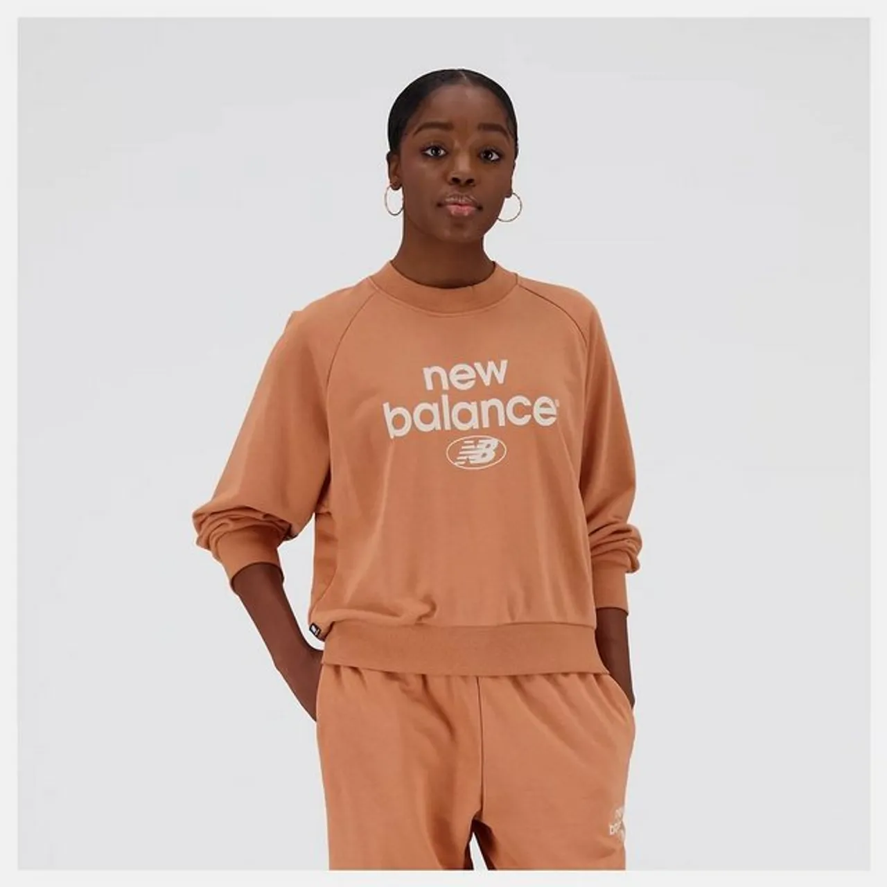 New Balance Sweatshirt NB Essentials Graphic Crew Fleece Sweats