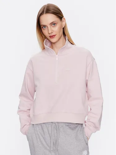 New Balance Sweatshirt WT31501 Rosa Oversize