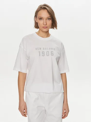 New Balance T-Shirt WT41519 Weiß Oversize
