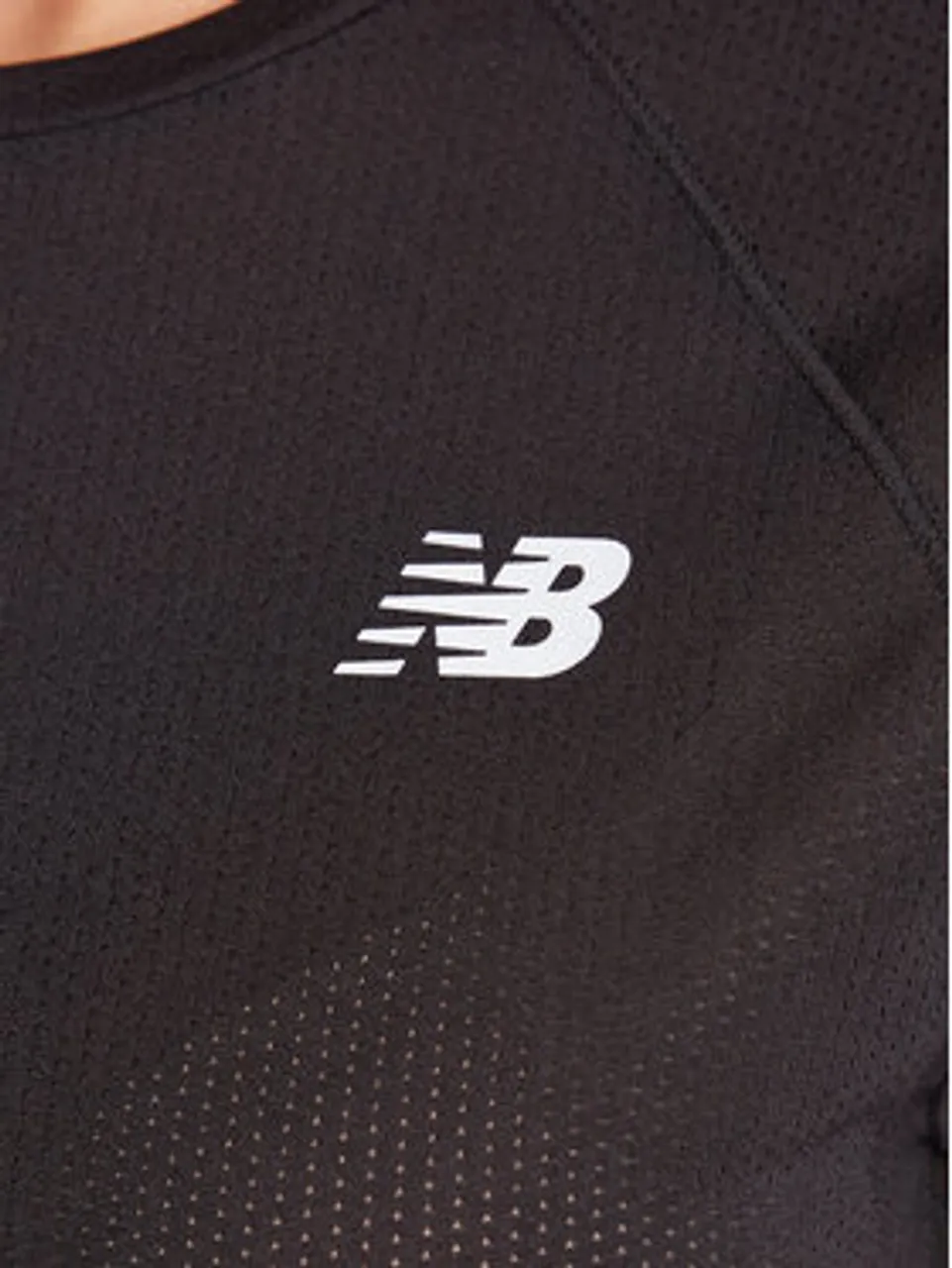 New Balance Technisches T-Shirt Impact Run WT21262 Schwarz Athletic Fit