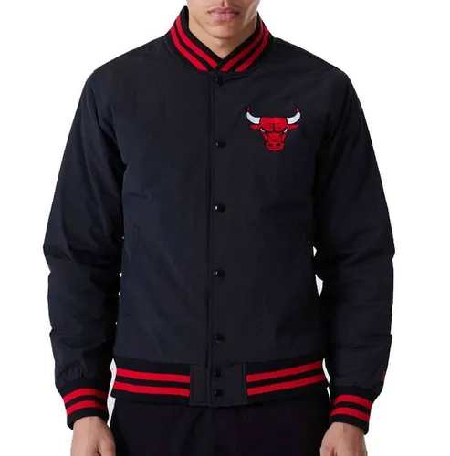 New Era Collegejacke NBA Chicago Bulls Team Logo Bomber