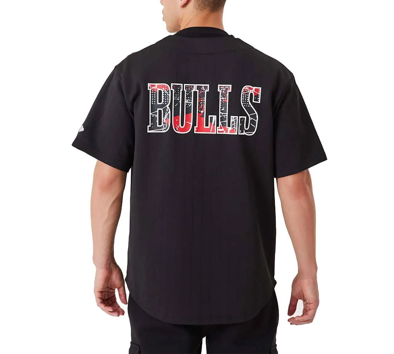 New Era Kurzarmhemd Hemd New Era Infill Team Logo Chicago Bulls