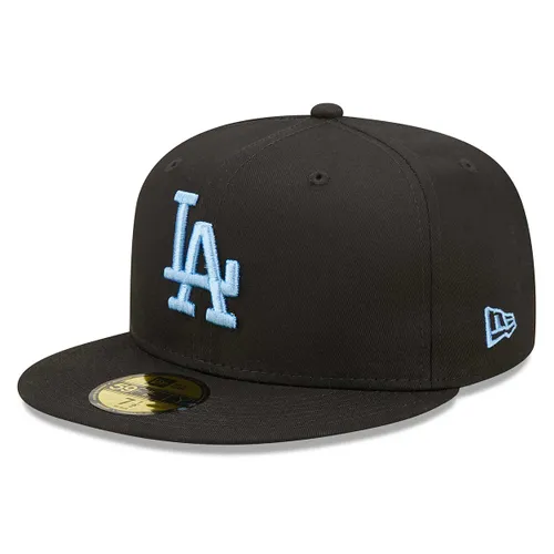 New Era MLB Los Angeles Dodgers League Essential 59fifty Cap, Schwarz 7 1/4