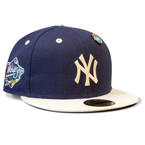 New Era MLB New York Yankees Pin 59fifty Cap, Navy 7 1/2