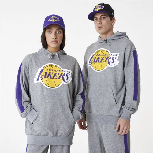 New Era - NBA Los Angeles Lakers Kapuzenpullover multicolor in L