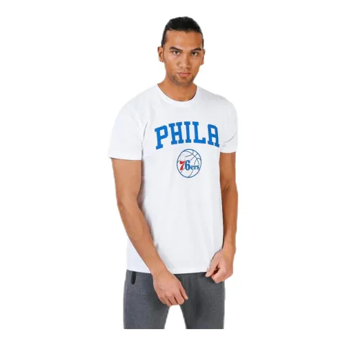 New Era - NBA Philadelphia 76ers Team Logo T-Shirt - Wei§
