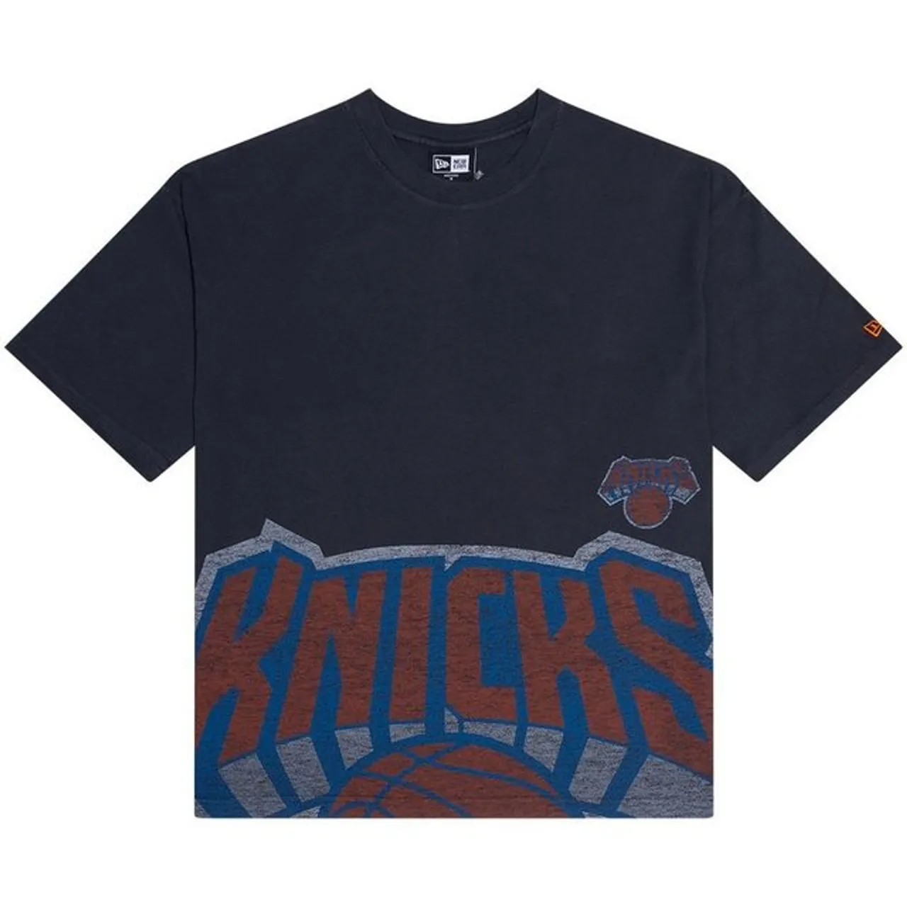 New Era Print-Shirt Oversized WASHED New York Knicks