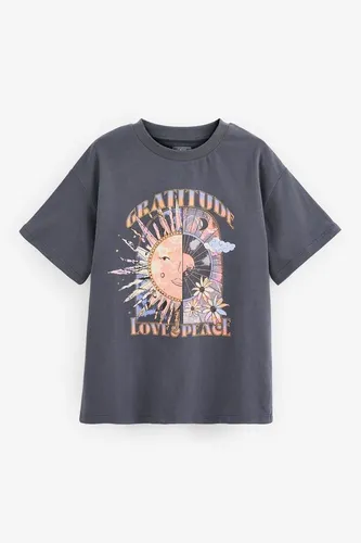 Next T-Shirt Oversize-T-Shirt mit Grafikprint (1-tlg)
