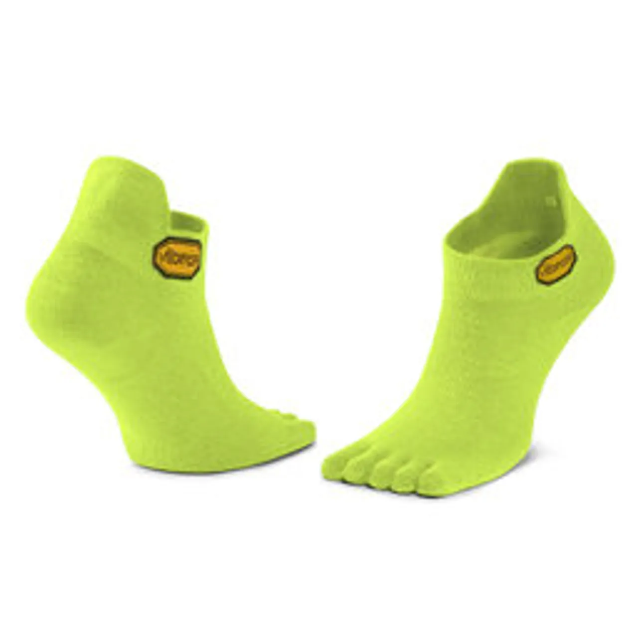 Niedrige Unisex Socken Vibram Fivefingers Athletic No Show S18N02 Yellow