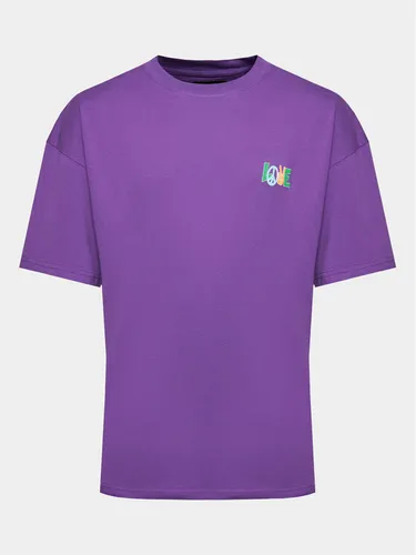 Night Addict T-Shirt MTS-NA149SOUL Violett Regular Fit