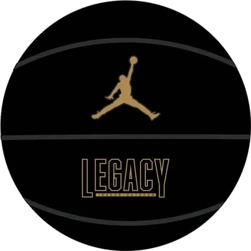 Nike 9018/13 Jordan Legacy 2.0 8P Deflat (Schwarz 7 One Size) Basketbälle