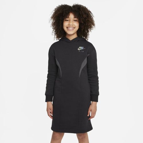 Nike Air Fleece-Kleid für ältere Kinder (Mädchen) - Schwarz