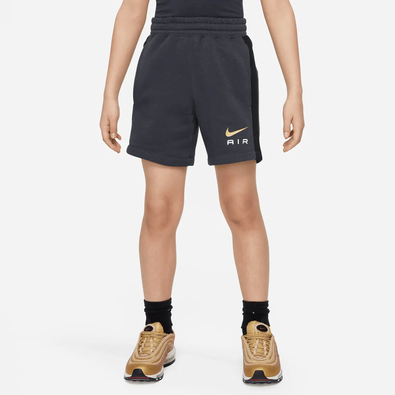 Nike Air Fleece-Shorts für ältere Kinder (Jungen) - Grau