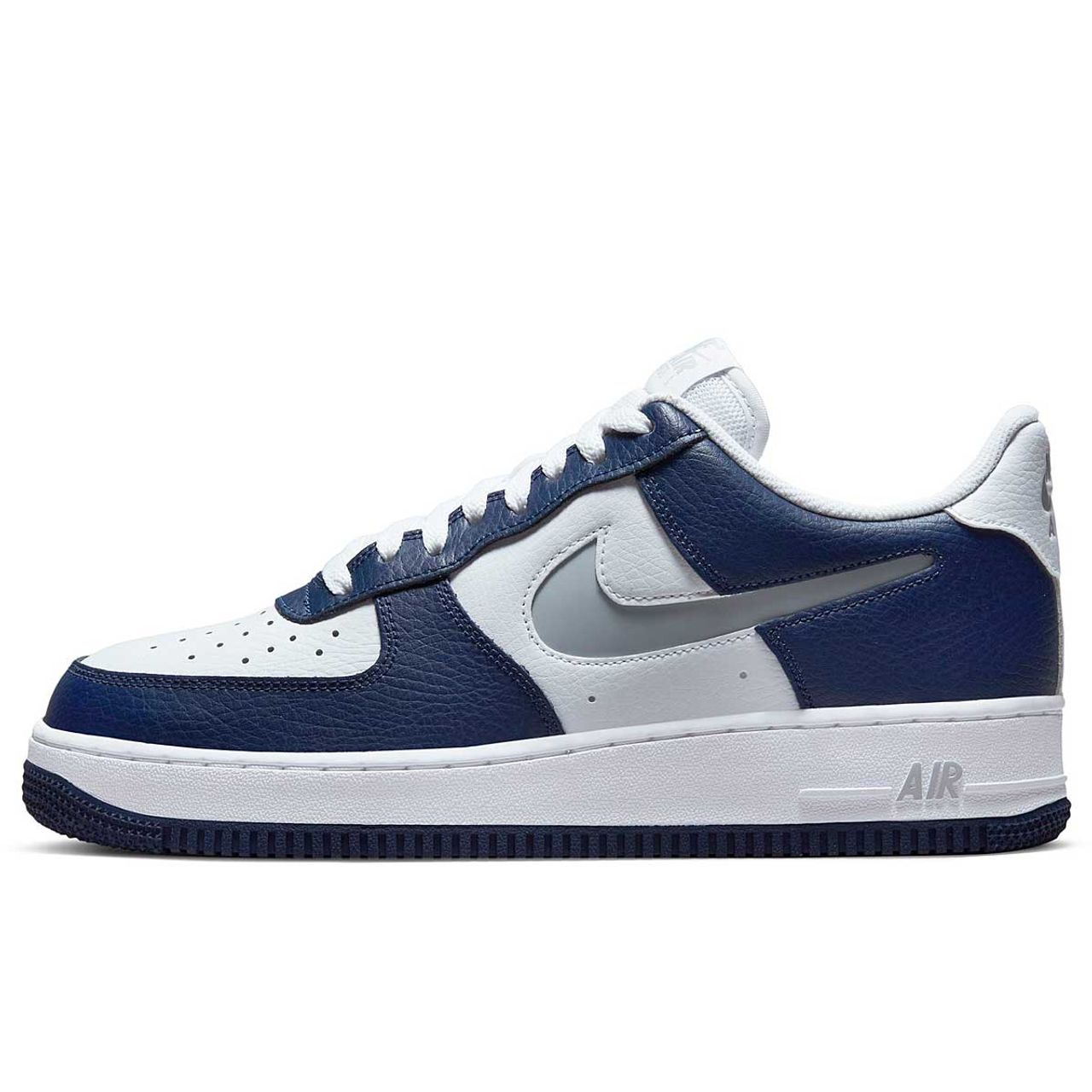 Nike Air Force 1 '07 Lv8, Midnight Navy/Wolf Grey-White