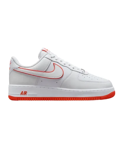Nike Air Force 1 07 Weiss Rot F102