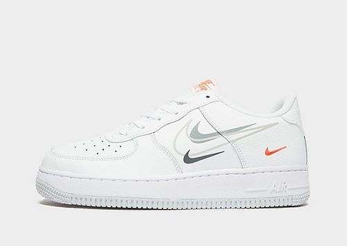 Nike Air Force 1 Kinder, White/Particle Grey/Photon Dust/Bright Crimson