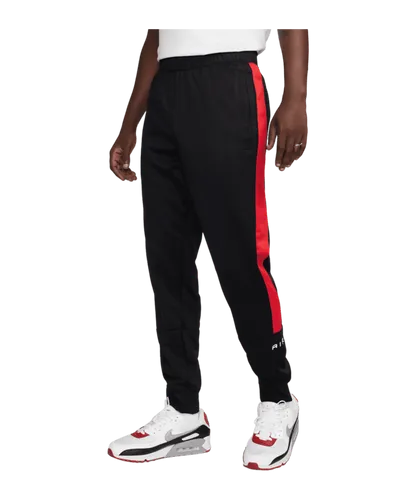 Nike Air Jogginghose Schwarz Rot F011