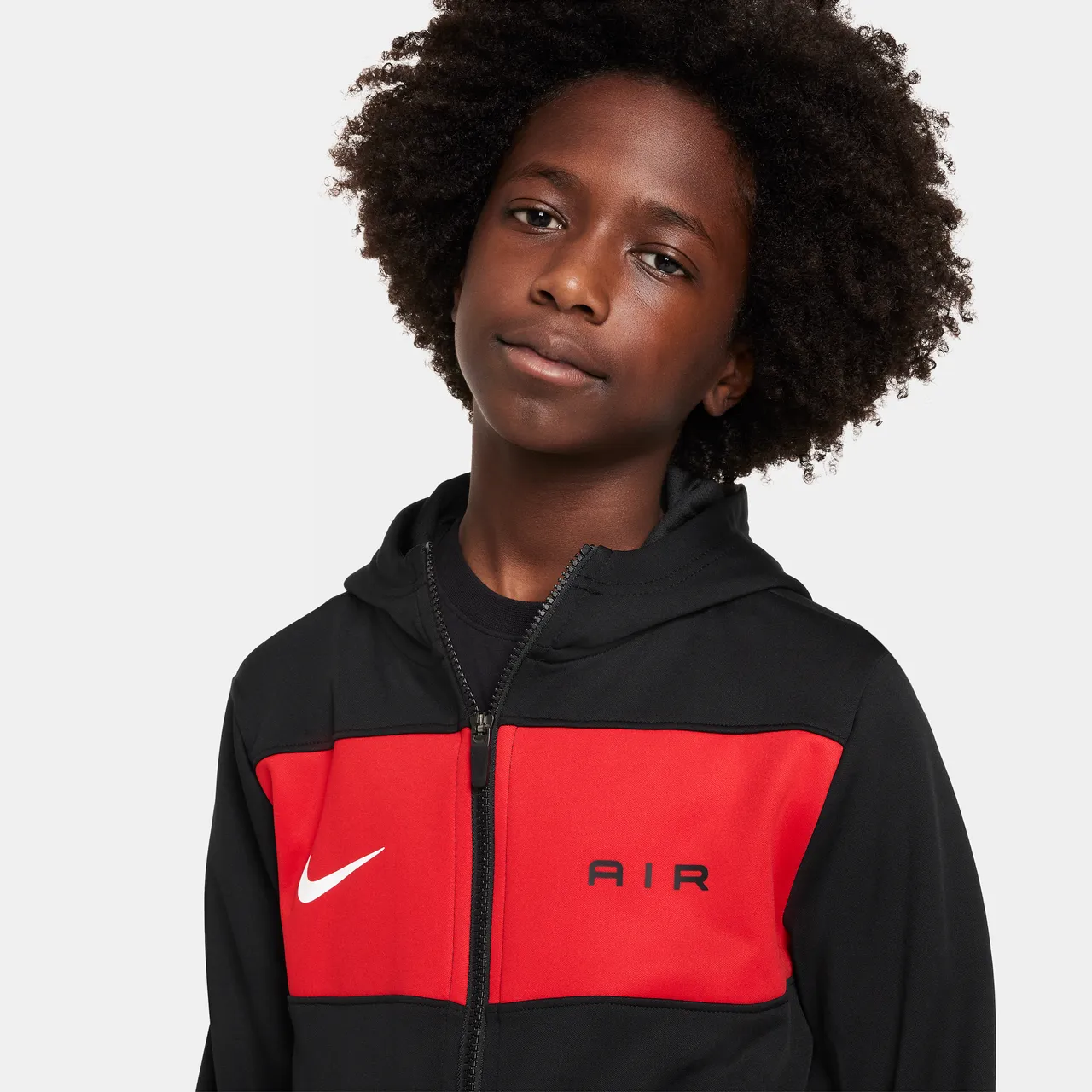 Nike Air Kapuzenjacke für ältere Kinder (Jungen) - Schwarz