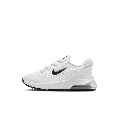 Nike Air Max 270 GO Schuhe für einfaches An- und Ausziehen für jüngere Kinder - Weiß