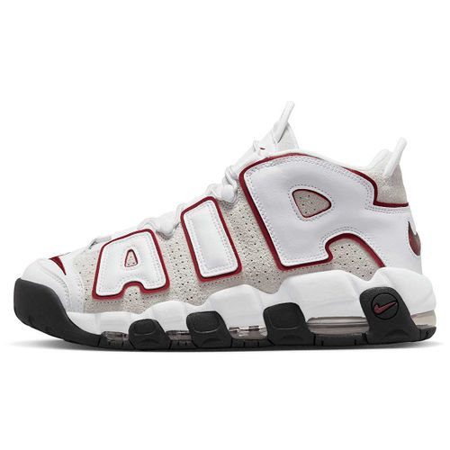 Nike Air More Uptempo '96, White/Team Red-Summit White-Tm Best Grey